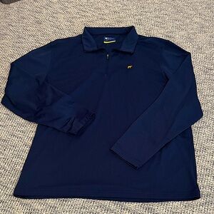 Jack Nicklaus Men’s 1/4 Zip Navy Pullover Size Large